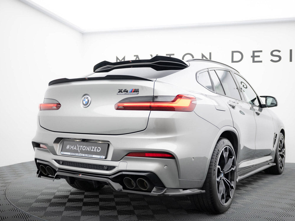 💕 Spoiler adatto per   BMW X4 M Sport G02  nero lucido 💕