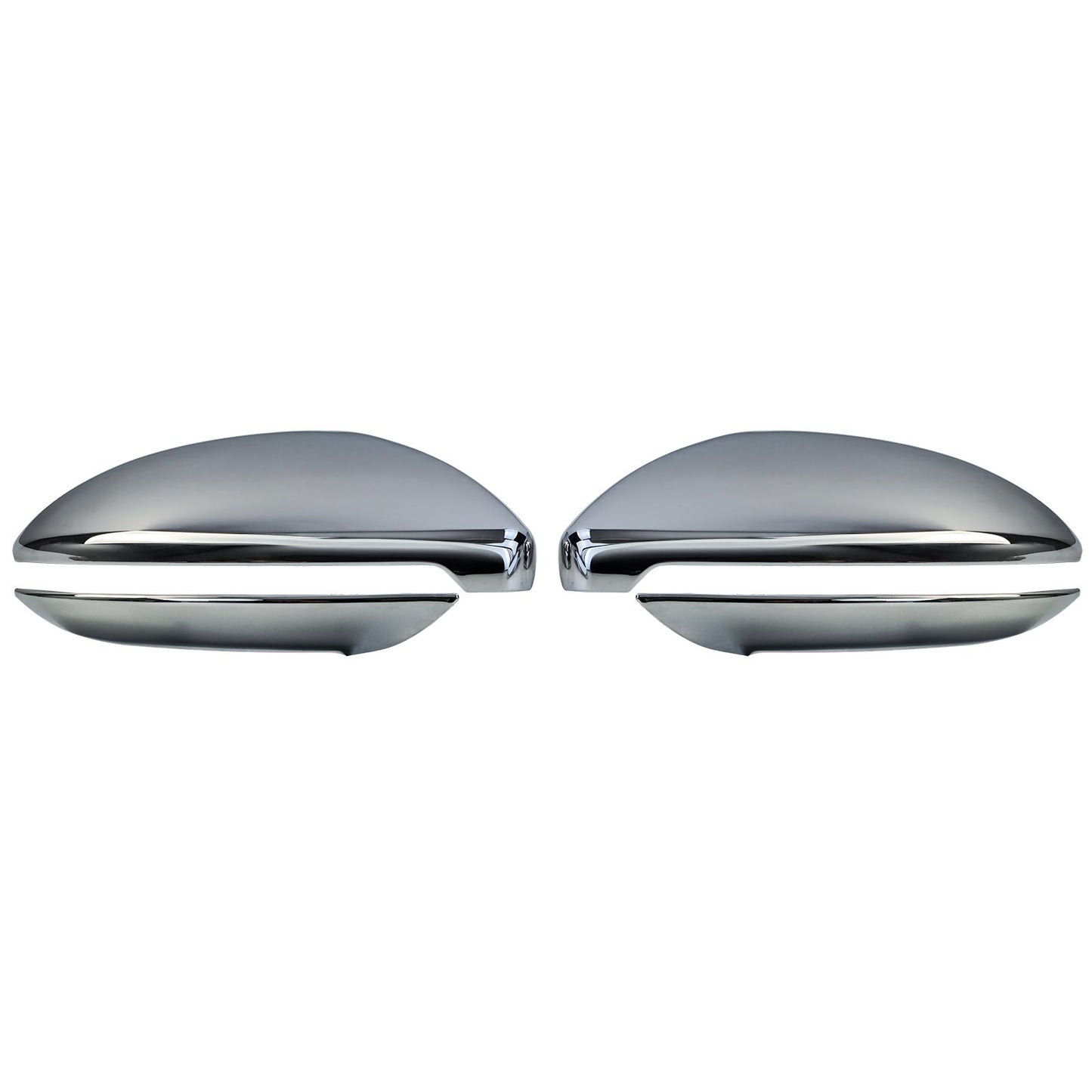 💫ART.7938 4 pezzi Copri Specchietti (Cromato) per VW Golf VII 12-21💫