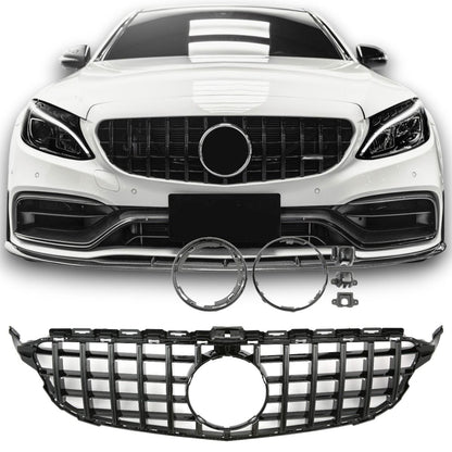 😍ART.6081 Griglia Sport Panamericana GT Adatta Per Mercedes W205 2014-2021😍