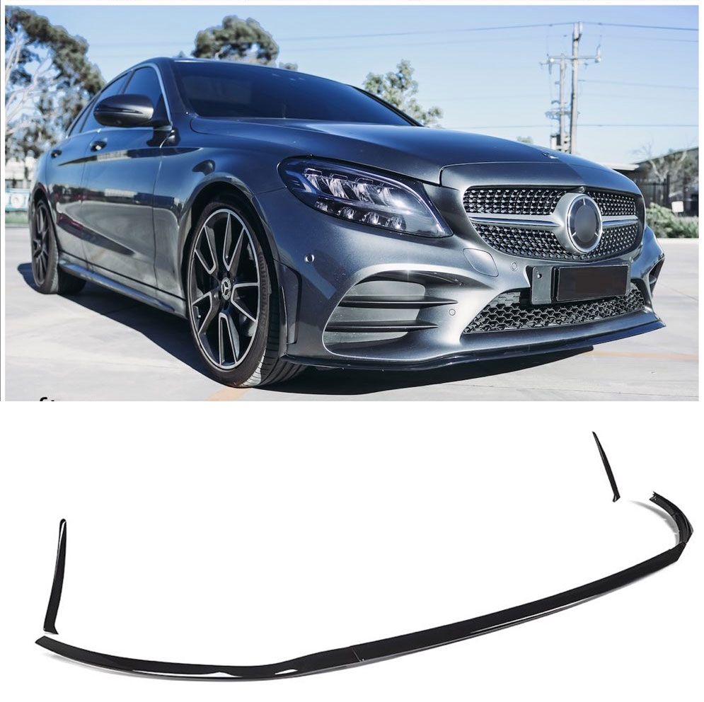 6326⭐Splitter adatto per Mercedes W205 AMG-Line Facelift 2018-2021⭐