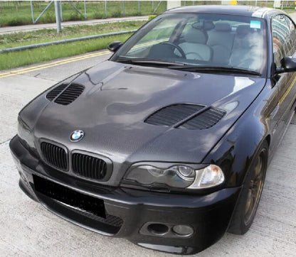 💫ART.4972 Prese Aria Cofano Carbonio per BMW E46 1998-2001 Look M3 GTR💫