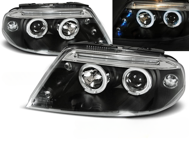 FARI ANGEL EYES NERO ADATTI COMPATIBILI PER VW PASSAT 3BG 09.00-03.05