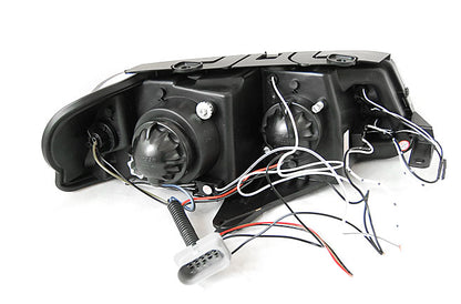 FARI ANGEL EYES NERO ADATTI COMPATIBILI PER VW PASSAT 3BG 09.00-03.05