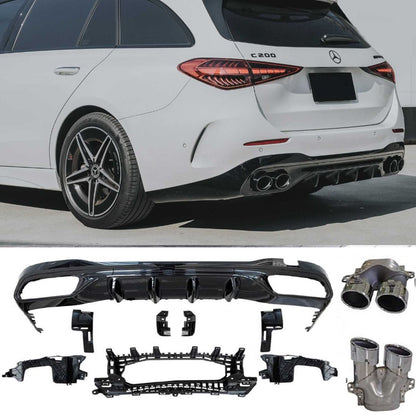 GRIGLIA SPORTIVA ADATTA PER BMW SERIE 3 M3 (G80 G81) SERIE 4 M4 (G82) G83) NERA