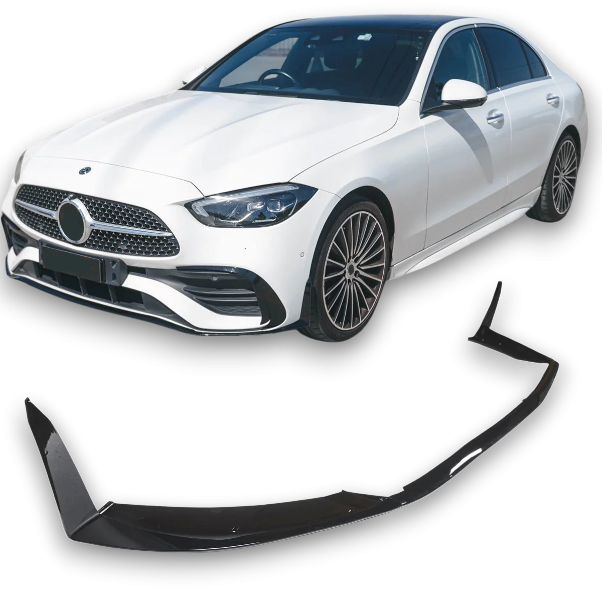 6283⭐Splitter adatto per Mercedes W206 S206 con AMG Line⭐