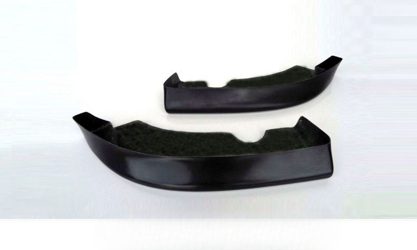 BMW E46 M Technic Front Flaps Piano Black Vacuum Plastic / 1997 - 2003