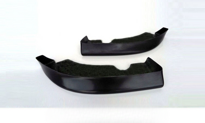 BMW E46 M Technic Front Flaps Piano Black Vacuum Plastic / 1997 - 2003
