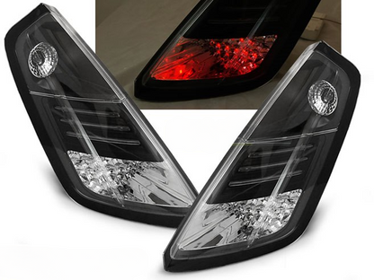 💫ART.6031 FARI POSTERIORE LED per FIAT GRANDE PUNTO 2005-2009 LED NERO💫