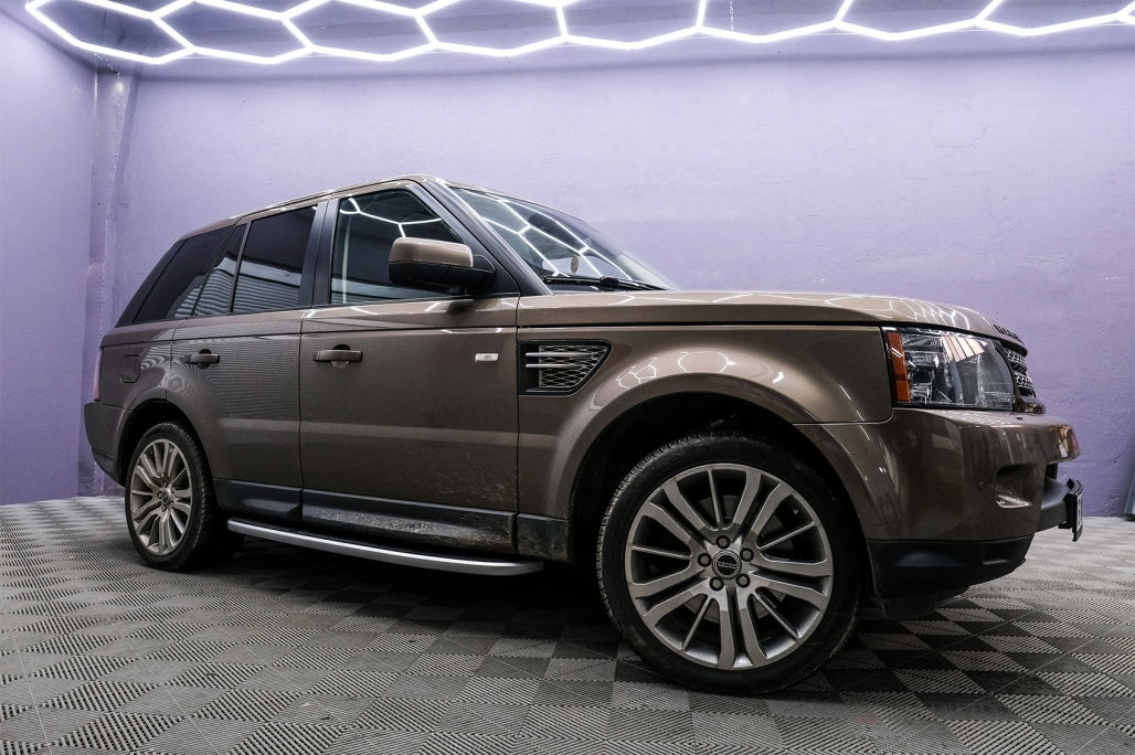 PEDANE ADATTE PER RANGE ROVER SPORT L320 2005-2012 OEM ALLUMINIO LOOK SPORTIVO
