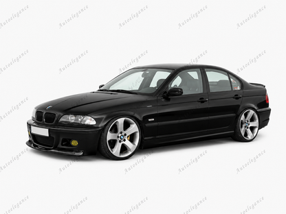 🔥ART.0322 SPLITTER ANTERIORE NERO PER PARAURTI BMW SERIE 3 E46 M3🔥