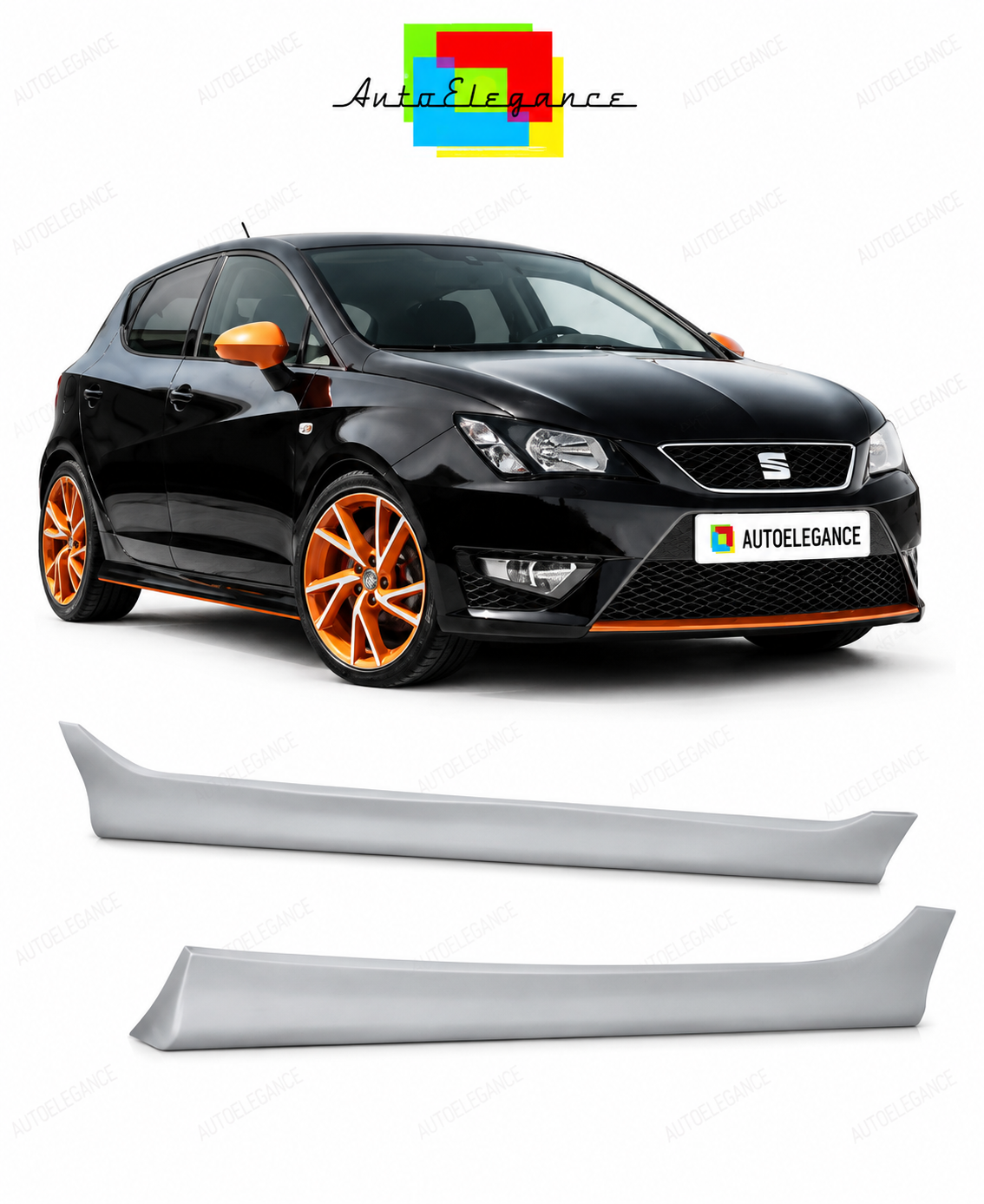 💕MINIGONNE LATERALI   SEAT IBIZA 6J 08-15 5 PORTE💕
