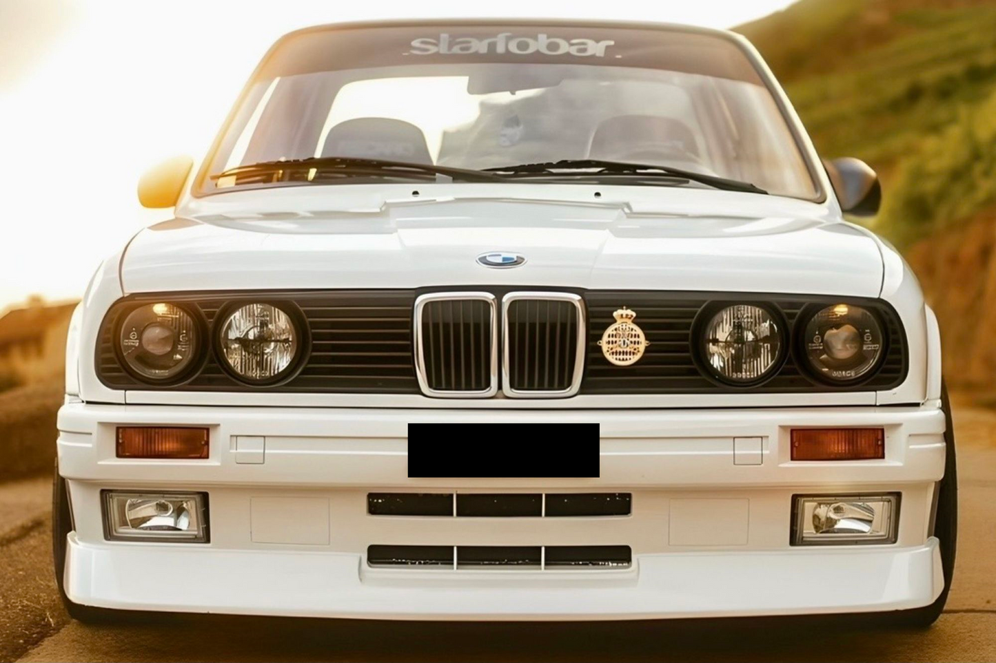 💫ART.7760 Paraurti Anteriore M3 Style per BMW E30 82-90💫