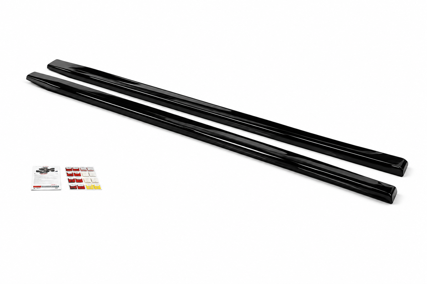 💕Sotto minigonne  adatto  per  Alfa Romeo Giulietta  nero lucido  ABS💕