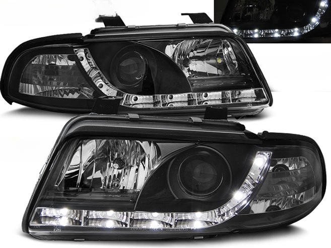 💫ART.6354 FARI DAYLIGHT NERI per AUDI A4 1999-2000💫