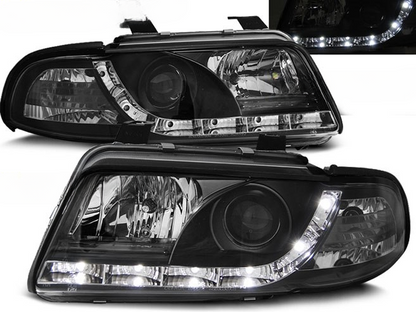 💫ART.6354 FARI DAYLIGHT NERI per AUDI A4 1999-2000💫