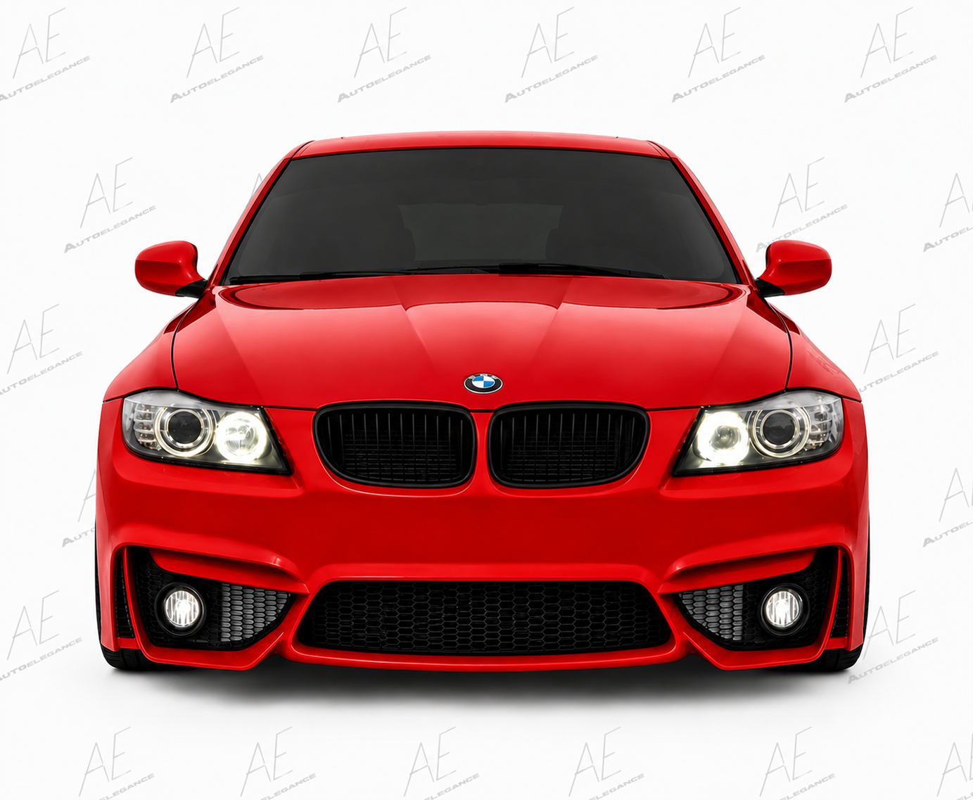 💕ART.10123 PARAURTI ANTERIORE BMW  3 E90 E91 08-11 LOOK M4 +LAMA +FENDINEBBIA💕