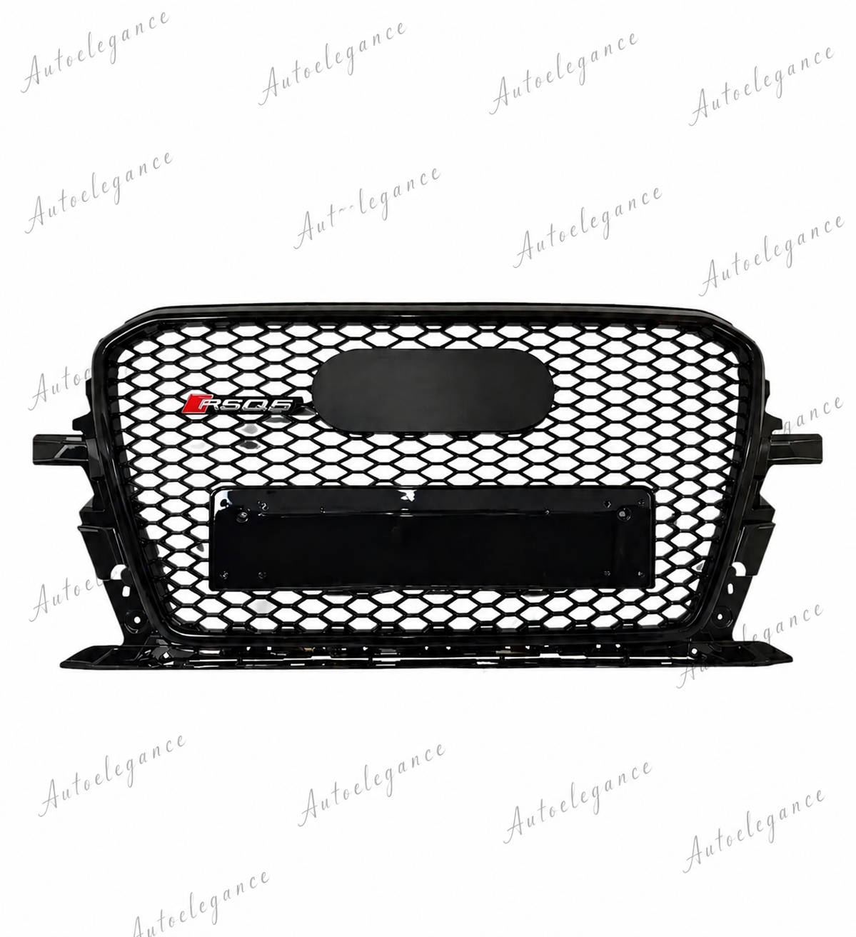 🔥ART.0592 GRIGLIA ADATTO PER AUDI Q5 8R 2012-2016 LOOK RSQ5 NERO LUCIDO🔥