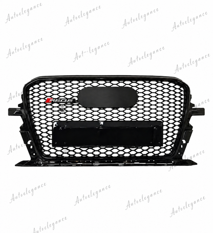🔥ART.0592 GRIGLIA ADATTO PER AUDI Q5 8R 2012-2016 LOOK RSQ5 NERO LUCIDO🔥