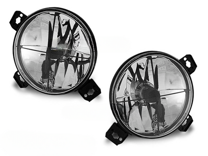 CHROME HEADLIGHTS for VW GOLF 1 05.74-07.83 