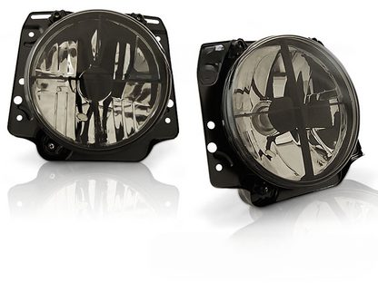 SMOKE HEADLIGHTS for VW GOLF 2 08.83-08.91 