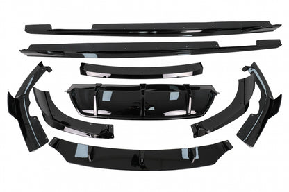 Bodykit Aero Body Kit suitable for BMW X6 G06 (10.2019-03.2023) M-Tech Black Knight Design Piano Black 