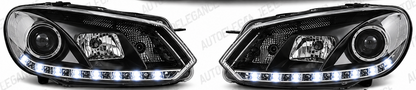 ART.10850  FARI ANTERIORI ADATTO PER VW GOLF 6 10.08-12