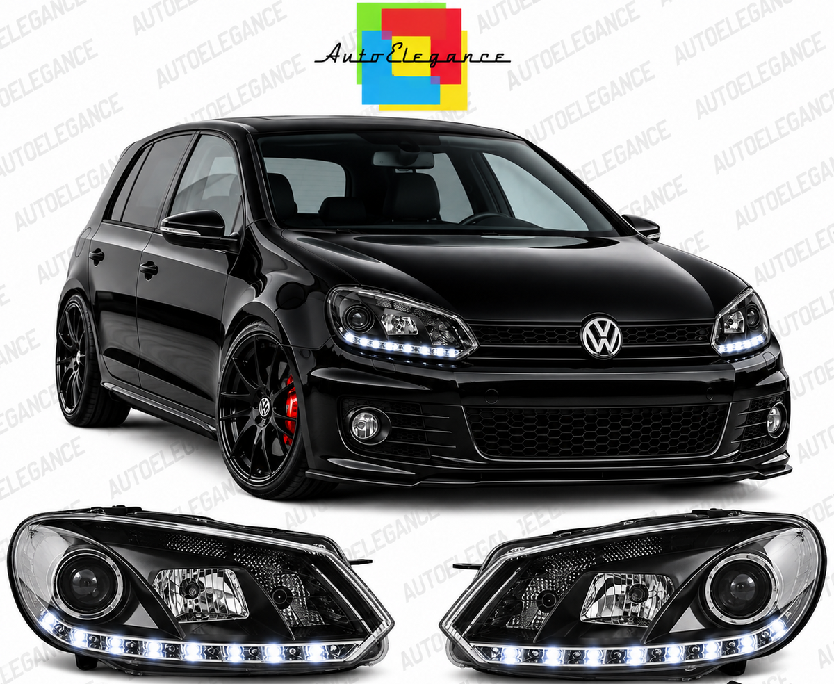 ART.10850  FARI ANTERIORI ADATTO PER VW GOLF 6 10.08-12