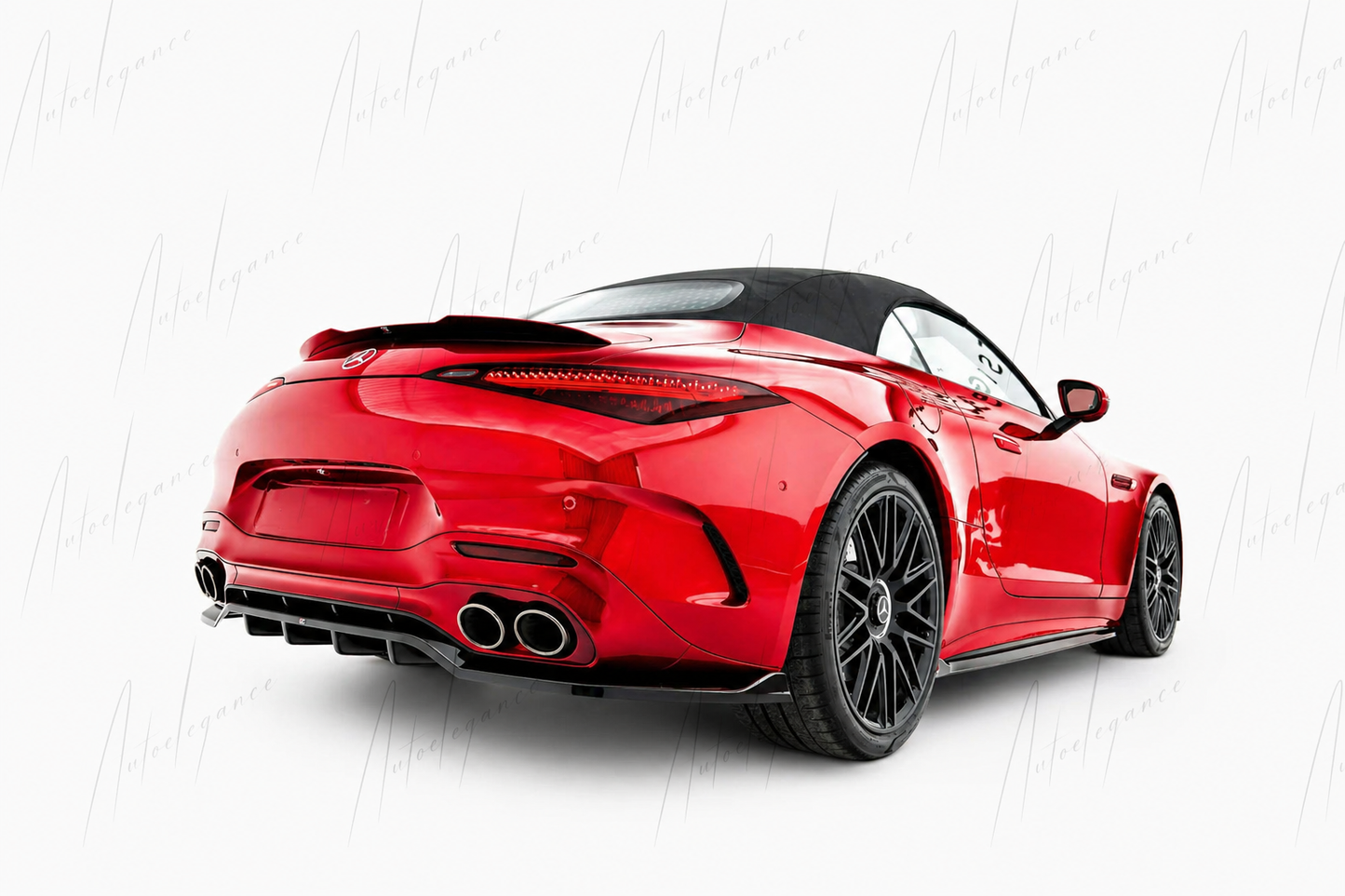 🔥ART.9696 SPLITTER POSTERIORE (CON BARRE VERTICALI) MERCEDES-AMG SL 63 R232🔥