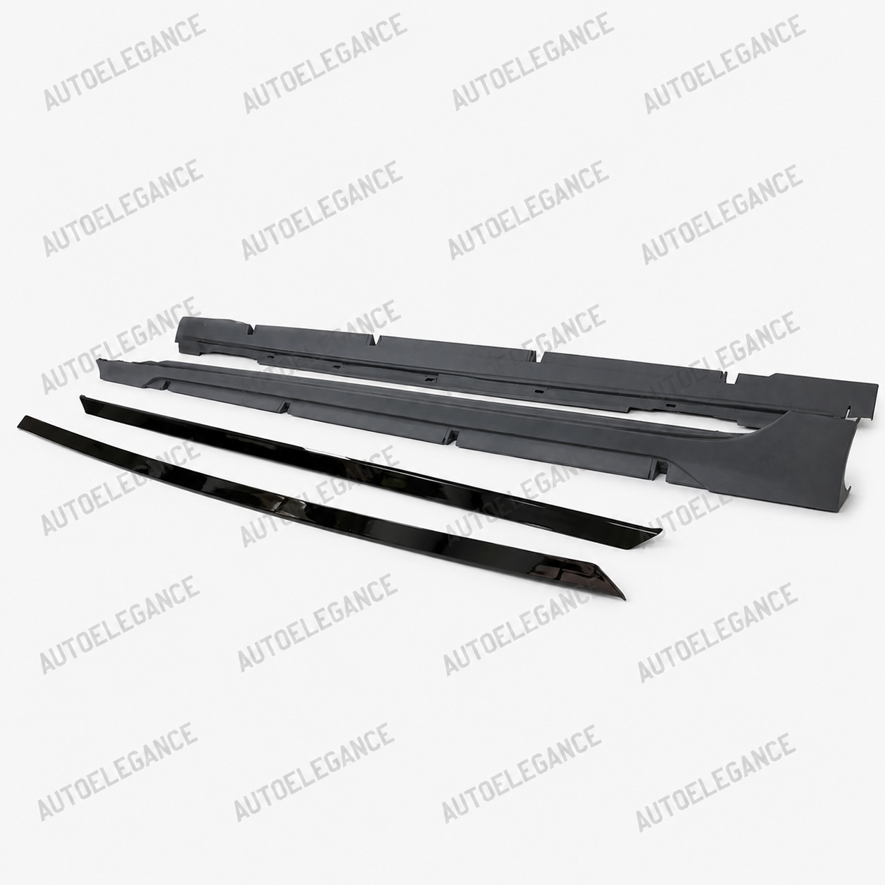 💫ART.10228 PROFILI LATERALI PER AUDI A7 18- LOOK RS7 IN ABS💫