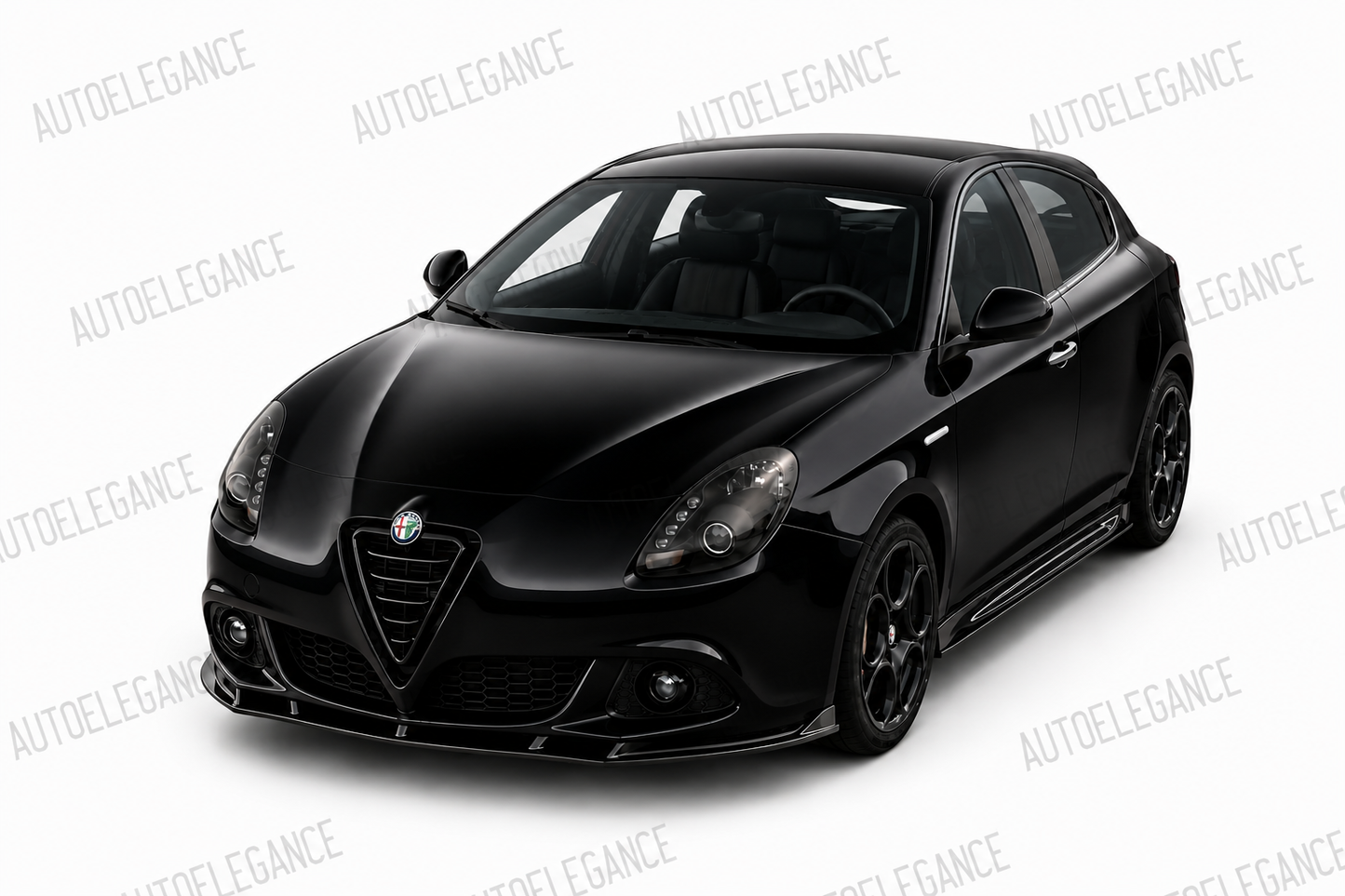 💕ART.1854  SOTTO MINIGONNE ALFA ROMEO  GIULIETTA 2010-2020 NERO LUCIDO  💕