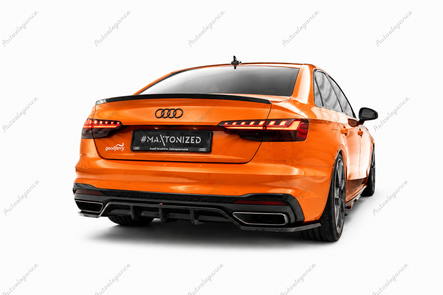 🔥ART.9868 SPLITTER POSTERIORE V.2 ADATTO PER  AUDI A4 S-LINE B9 FACELIFT🔥