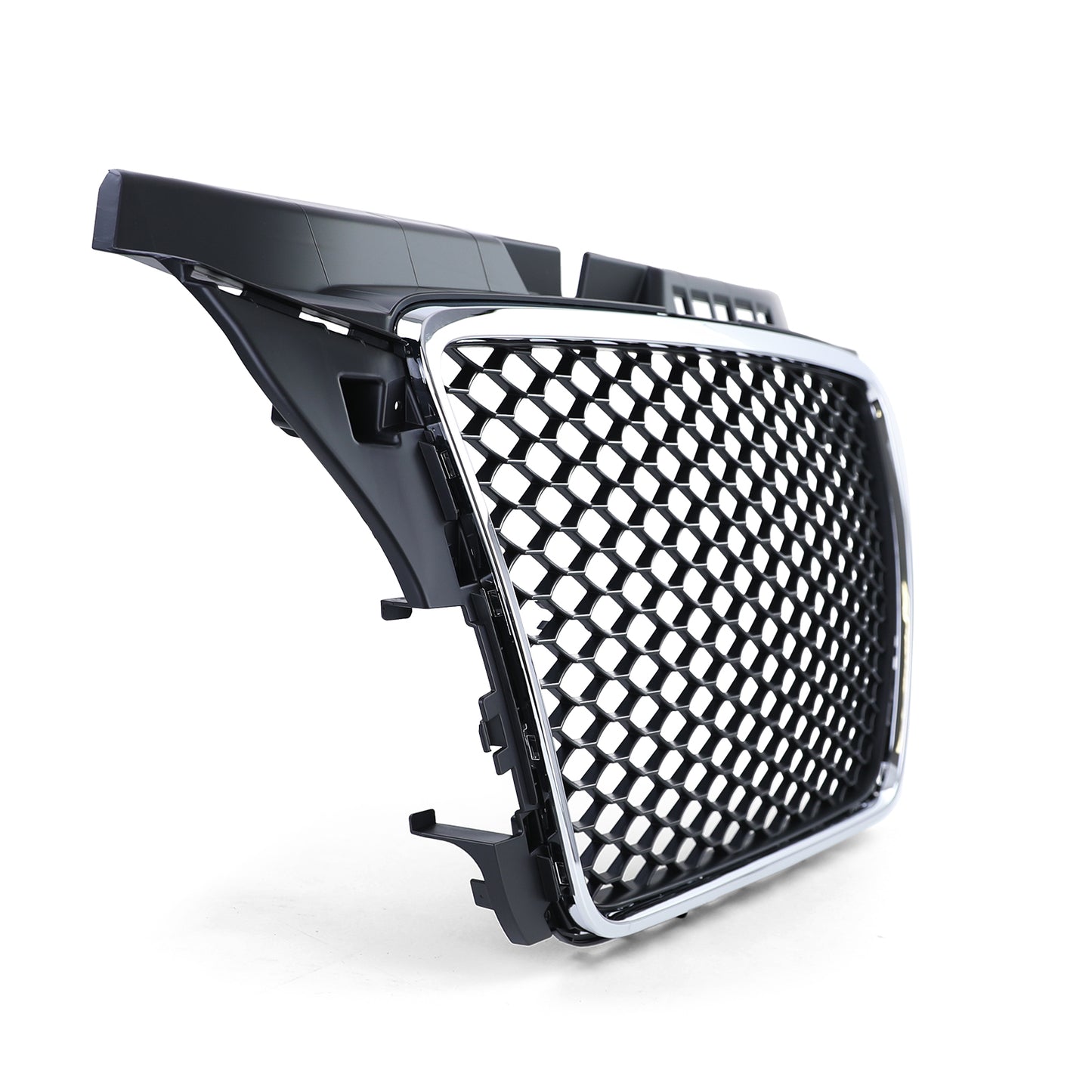 Griglia a nido d'ape senza stemma Nero Cromato opaco per Audi A3 8P 08-13