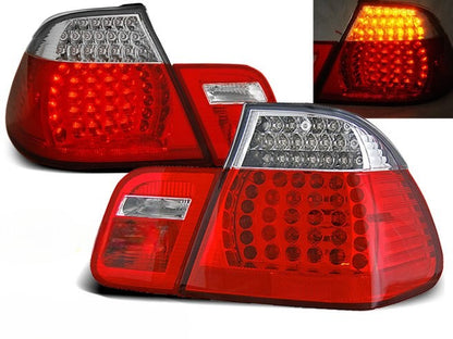💫 ART.6479 Fanali posteriori LED rosso bianco adatti per BMW 3 E46 05.1998-08.2001 💫