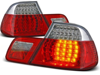 💫ART.6483 Fanali posteriori LED rosso bianco adatti per BMW 3 E46 04.1999-03.2003💫