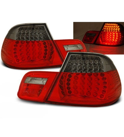 💫ART.6484 Fanali posteriori LED rosso fume adatti per BMW 3 E46 04.1999-03.2003💫