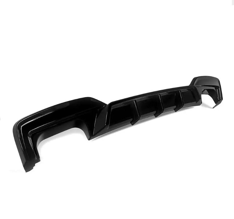 👉Diffusore Posteriore WR Nero Lucido adatto per BMW F06 F12 F13 M-Pack 2x2👈
