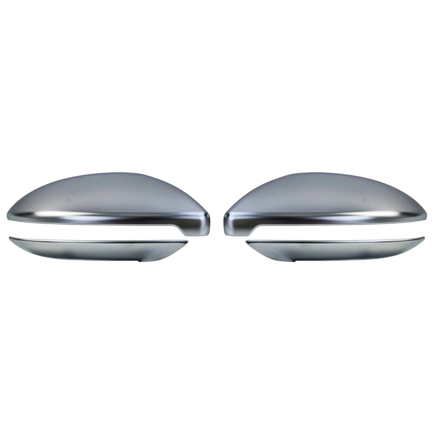 💫ART.7937 4 pezzi Copri Specchietti (Argento Opaco) per VW Golf VII 12-21💫