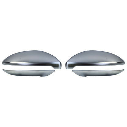 💫ART.7937 4 pezzi Copri Specchietti (Argento Opaco) per VW Golf VII 12-21💫