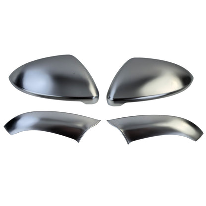 💫ART.7937 4 pezzi Copri Specchietti (Argento Opaco) per VW Golf VII 12-21💫