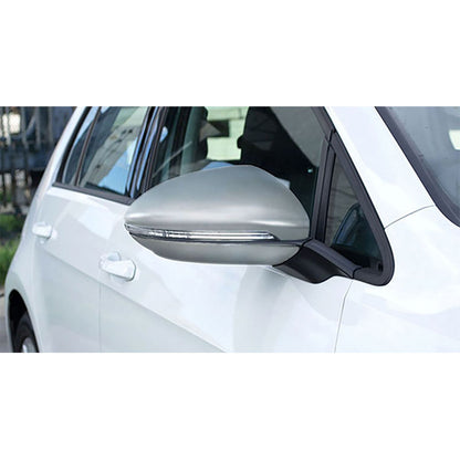 💫ART.7937 4 pezzi Copri Specchietti (Argento Opaco) per VW Golf VII 12-21💫
