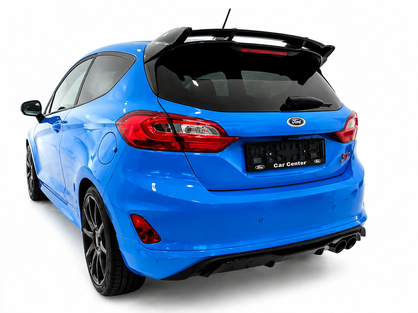 👉SPOILER POSTERIORE TETTO FORD FIESTA MK8 ST/ST-LINE 17 IN PU NON VERNICIATO👈
