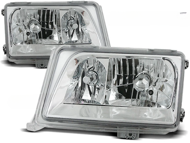 FARI CROMATI per MERCEDES W124 Classe E 05.93-06.95