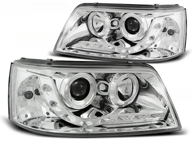 💫ART.6437 FARI DAYLIGHT CHROME per VW T5 2003-2009💫