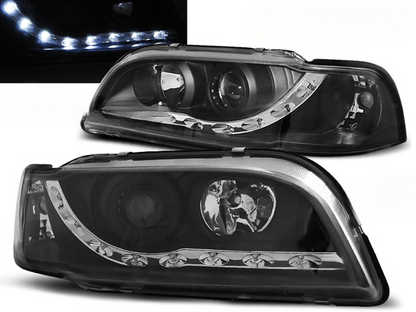 FARI ADATTI PER VOLVO S40/V40 02.96-04.00 DAYLIGHT NERO
