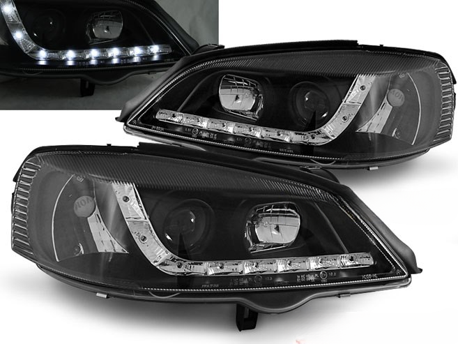 💫ART.6229 FARI OPEL ASTRA G 1997-2004 NERO LUCE DIURNA💫