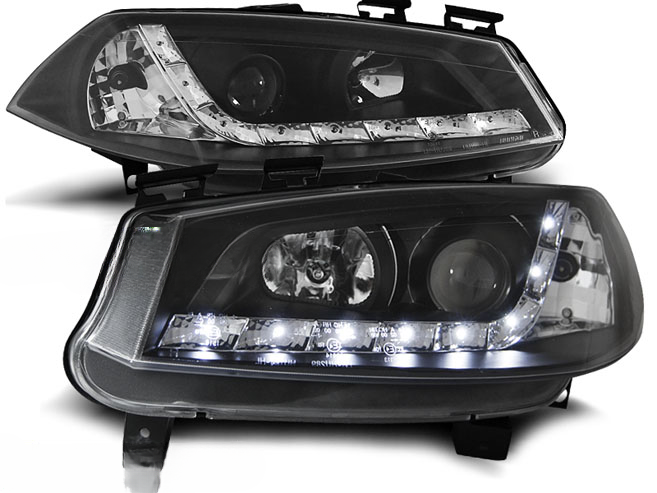 FARI ADATTI PER RENAULT MEGANE II 11.02-10.05 DAYLIGHT NERO
