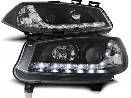 FARI ADATTI PER RENAULT MEGANE II 11.02-10.05 DAYLIGHT NERO