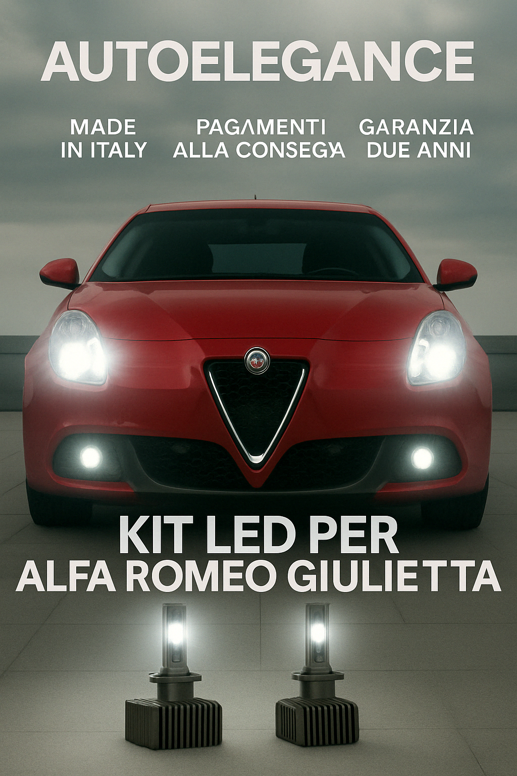 💫KIT LED D1S 6000K Anabbaglianti per Alfa Romeo Giulietta | Bianco CANBUS💫