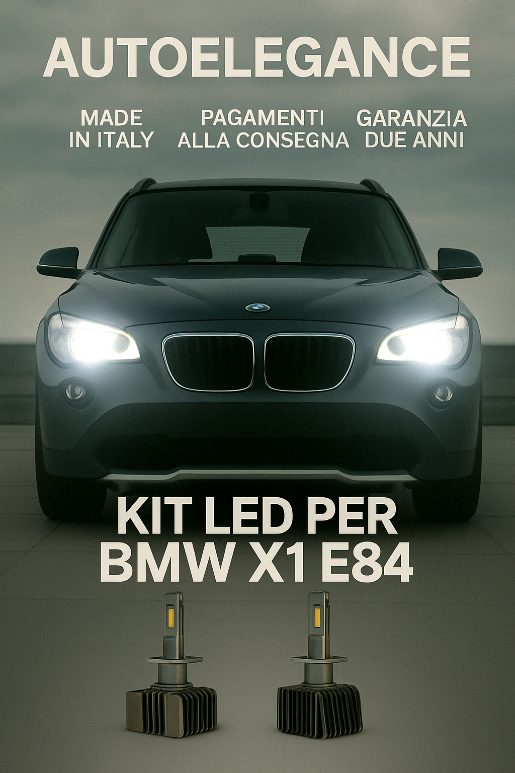 💫KIT LED D1S 6000K Anabbaglianti per BMW X1 E84 | Bianco CANBUS💫