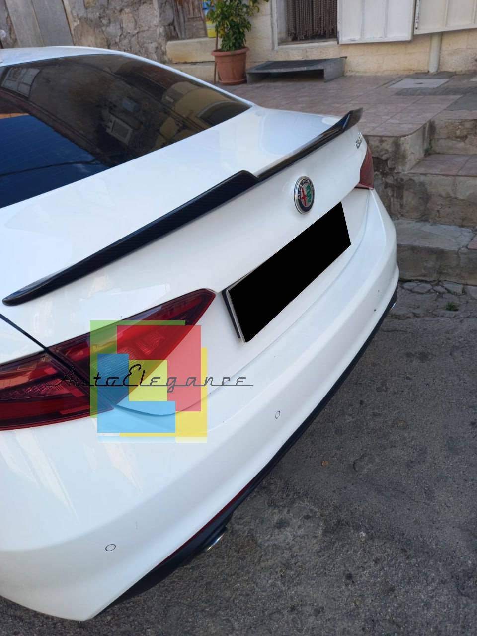 SPOILER COFANO ADATTO PER ALFA ROMEO GIULIA 2015-2021 DESING SPORTIVO AUT